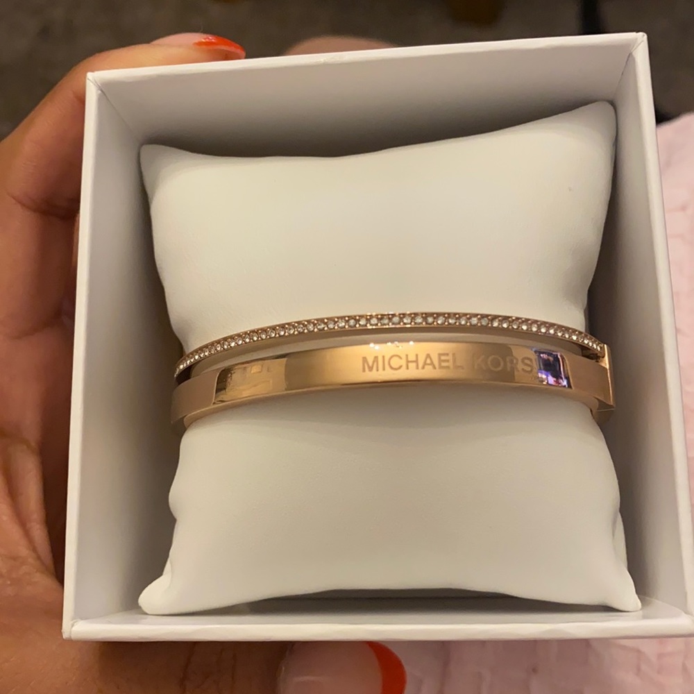 Michael Kors bangle bracelet.
